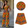 Royal Wax Batik Skriv ut Afrika Tyg Pagne Mjuk bomull Ankara Kente Real Textile Tissu Kvalitet för Party Dress Handmake 210702