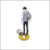 Anime Haikyuu Figuras Mesa Placa Modelos Acrílicos Stand Modelo Brinquedos Acção Figuras Desk Decoração Enfeites 2021 G1019