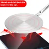 US stock 7.5 inch heat sink insulation ring plate stainless steel handle gas stove glass stove converter induction adapter plate a14 a29