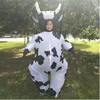 disfraz de vaca lechera adulto