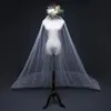 5m / 4m / 3m Long White Wedding Veil Ivory Cathedral Bröllop Veil With Lace Edge With Comb Wedding Accessories Bride Wedding Veils X0726