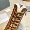 2021 Moda Cowhide Casual Botas Mulheres Desenhador Zíper Sapatos de Neve Sapatos Ao Ar Livre Botas Martin antiderrapante Fábrica Respirável Preço 36021