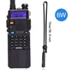 Walkie talkie baofeng uv5r 8w puissant 3800 mAh 10 km 50 km de longue gamme uv5r double bande bidirection