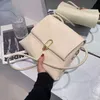 Borsa a tracolla HBP da donna alla moda, borsa a tracolla in pelle tinta unita, semplice e alla moda, borsa per la spesa302W