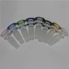 14&18mm 2 in 1 male joint bong glass bowl smoking Accessories Handle Beautiful Slide bowls piece For Bongs Water Pipes