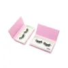 Cílios falsos próprios marca rosa branca glitter cílio caso atacado vendedor de vison personalizado embalagem de lash com logo bandeja de lash grátis