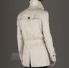 Trenchs pour hommes S-5XL 2021 printemps mode épaulettes taille mince court manteau à double boutonnage