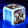 New LED Fortnite Svelologio Sveglia Fortnite Scoratori di Scatto Competitivo Colorato Glowing Small Orologio Sveglia Fortnite Mood Sveglia