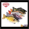 Baits lokt sport buitenshuis 12 cm 15 g wobbler Sea Pike Fish Lure Swimbait Crankbait iSca kunstmatig met haakvissende tac