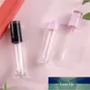 8 ML Brillant Tube Vide En Plastique Baume À Lèvres Bouteille Rechargeable Avec Corps Clair Petits Échantillons De Rouge À Lèvres ABS Flacons Cosmétique Conteneur Usine prix expert conception Qualité