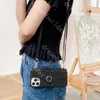 Fashion Phone Cases For iPhone 15 Pro Max 15 14 PLUS case 12mini 11 13 11 14 Pro Max XR XS X XSMAX 7 8 plus PU leather shell with Lanyard werd