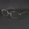 Lunettes de soleil vente en gros cadeau optique accessoires de lunettes lunettes de soleil de mode montures de lunettes œil de chat grandes lunettes carrées avec boîte c décoration 18k Go G20L