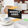 Hediye Wrap Pet Şeffaf Kendinden Yapışkan Notlar Yaratıcıları Yeaşlı Kendinden Sopa Pad Ofis Okul Ev için UACR Çıkartmalar Scrapbooking 2022