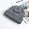 New Korean Wool Acrylic Knitted Caps Women Men Skullcap Autumn Winter Elastic Skullies Beanies Cap Wholesale