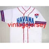 #10 del Prado koszulka hawana cubans-down w 100% zszyta niestandardowa koszulka baseballowa Retro Kuba