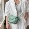 أكياس الكتف البيضاء الصغيرة بو الجلود كروس للنساء 2021 أزياء بسيطة حقائب اليد الفاخرة ومحفظة المساء