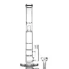 hookah glass Honeycomb Bongs triple honeycombs percolater 5mm thick tube water bong 16 inches big