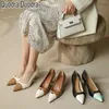 Dress Shoes Women Pumps Fashion Woman Thin High Heels Party Female Wedding Pointed Toe Elegant Stiletto Office Career Slip-on