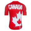 New Sports Team Canada Breathable Cycling Jersey Summer Mtb Clothes Short Bicycle Clothing Ropa Maillot Ciclismo Bike Wear Kit