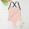 Kobiety bikini stroje kąpielowe Solidne w paski jednoczęściowy stroje stroju kąpielowego i uroczy podzielony strój kąpielowy do pływania na plaży