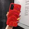 Роскошные красочные радуги лазерное зеркало для телефона для телефона для Huawei P40 Lite P30 P20 Lite Pro мягкая задняя крышка