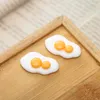 30st Simulation Poached Egg Love Sandwich Flatback Harts Components Cabochon Fake Food Fit Phone Decoration Diy Scraobooking ACCE5012818