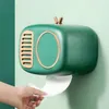 Toilet Paper Holders Retro Radio Model Roll Holder Tissue Box Wall Mounted Waterproof Tray Tube Stand Case Bathroom Product