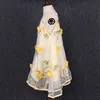 2020 vêtements d'été pour adolescentes bébé enfants 3D fleur robe de soirée enfants robe robe pour âge 3 4 5 6 7 8 9 10 11 12 ans Q0716