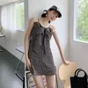 Women Suspender Sling Dress Slim High Waist Strapless Short Dresses Temperament Loose Fit Fashion Summer 2H607 210526