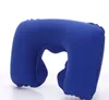 500pcs u shaped travel pillow inflatable neck car head rest air cushion for travel office air ea cushion mekin pillow974530