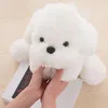 25cm White Plush Toys Dog Dolls Stuffed Animals Soft Cute Child Toy High quality Kids Birthday Gifts Home Decor