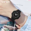 SANDA Luxury Sport Military Women's Watches 5ATM Waterproof White Fashion Quartz Watch for Female Clock Relogio Feminino 6005 210616