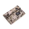 Carteira masculina de tecido de algodão com estampa de camuflagem bolsas de moedas curtas porta-cartões porta-cartões1