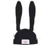 Rabbit Bunny Skullies Hoed voor Dames Feest Rekwisieten Mode Lange Konijnenoor Hoed Winter Mutsen Warme Sjaal Hiphop Caps Streetwear 2202240a