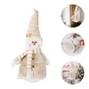 Decorações de Natal 1 pc enfeite de árvore boneca pendurado decoração pingente presente