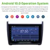 2din Android Car DVD CarPlay GPS Head Unit Player Bluetooth-radio för VW Volkswagen Polo 5 Sedan 2008-2020 Multimedia