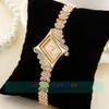 Wristwatches 100pcs/lot King Girl-9097 Full Crystal Alloy Watch Fashion Ladies JW Brand Quartz Dress Wrap Casual Women Rose Gold