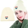 Basker vinterstrumpa kvinnors klocka beanie hatt stickade varma mäns bombplan hattar