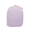 Pink Gingham Isothermic Bag Check Seersucker Lunchväska grossistkylväska med handtag Casserole Carrier Domil1061860