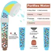 Baño Ionic Mineral Beads Cabezal de ducha con filtro de ducha de vitamina C Ahorro de agua de alta presión Ducha de mano SPA 210724