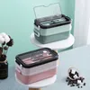 Portable Stackable Kids Lunch Box Stainless Steel Food Soup Storage Bowl Adult Plastic Tableware Leak-proof Insulated Bento Box 210818