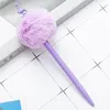 Stylos à bille Flamingo Hairball Pen Stock Corée Creative Cute Cartoon Bureau Peluche