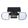 56 LED Solar Dual Head Motion Sensor Light Outdoor Tuin Verstelbare Spotlight