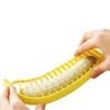 Vegetable Kitchen Tool Dining Bar Home Garden Drop Delivery Banana Slicer Chopper Cutter Peeler Fruit Salad Sundaes Cereal Easy DD023