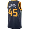 Mens Basquetebol Mitchell 45 Conley 10 Stockton 12 Malone 32 Logotipo do bordado Costurado jerseys de alta qualidade Fábrica por atacado tamanho S-XXL