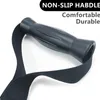 Tillbehör Gymhandtag med D-ringar för kabelmaskinlyftning Dra träning Anti-slip Triceps Bar Fitness Bodybuilding
