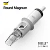 スティグマQuelle 50pcs /箱タトゥーシェーディング針ホワイトカートリッジ革命湾曲マグナムのためのマグナム作業異なるサイズ211229
