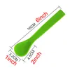 Dziecko Miękkie Silikonowe Łyżka Karmienie Kid Mickle Toddlers Feeder Feeder łyżki Kids Tableware Rice Scoop Akcesoria dla dzieci Wly BH4719