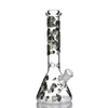 2021 Copo Cogumelo Bong cachimbo de água 5mm de espessura GLOW IN THE DARK tubo de água de vidro plataforma de óleo reciclador dab acessórios para fumar tigela