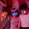 Światła Wansheng Flash Przystojny Kobiet Klub Nightclub Moda Social Light LED Luminous Maska Bar Odbijanie di x6de726